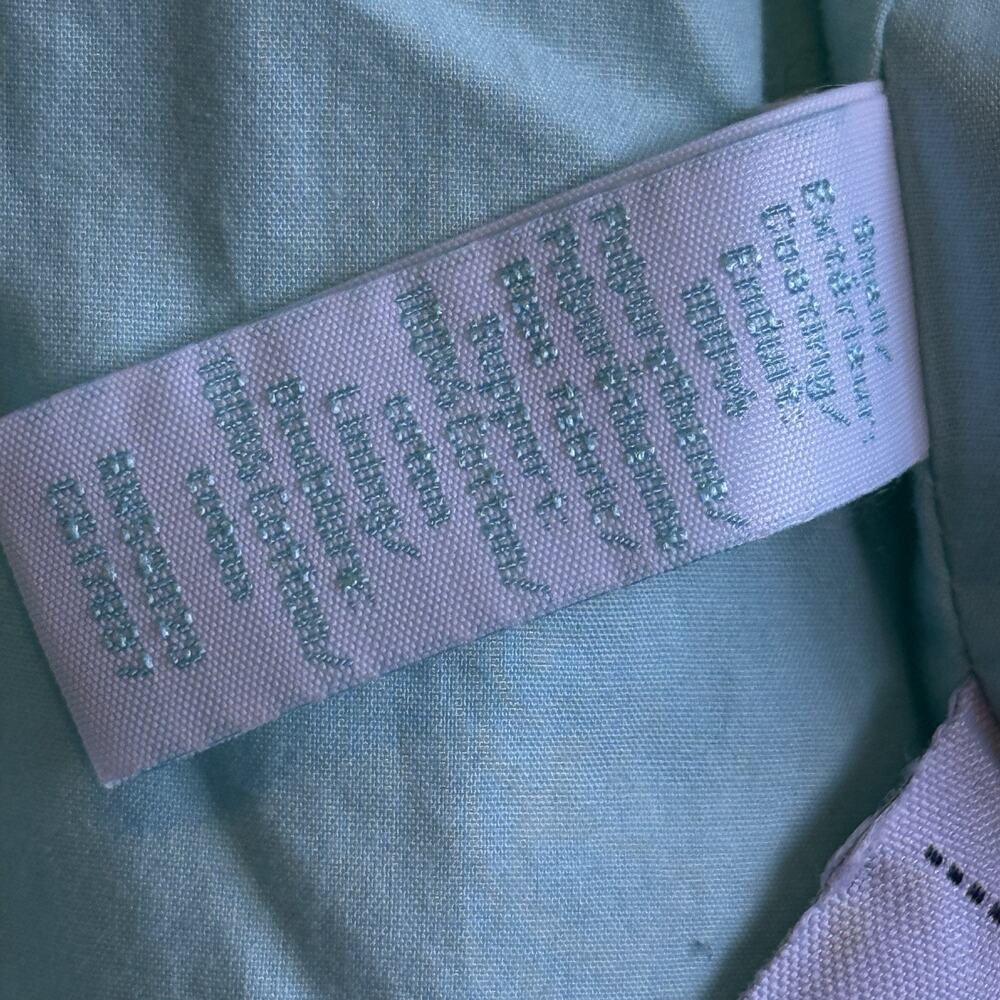 Vtg Banana Republic Women Aqua Green Coat As Seen On Rory Gilmore Size XS Y2K - Picture 8 of 11